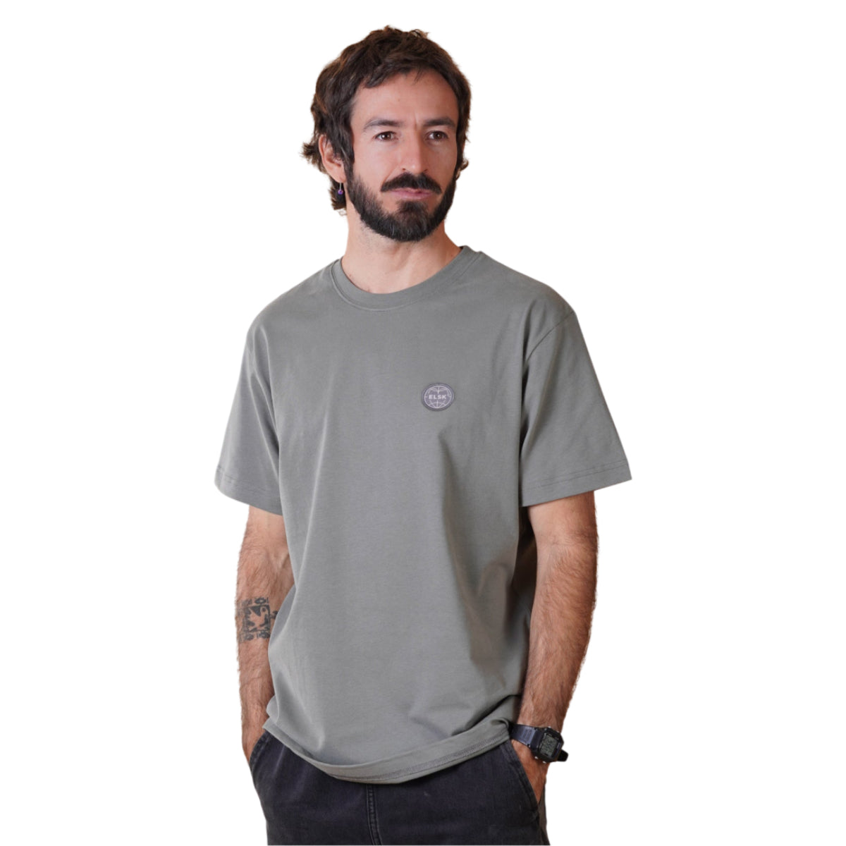Globe brushed t-shirt
