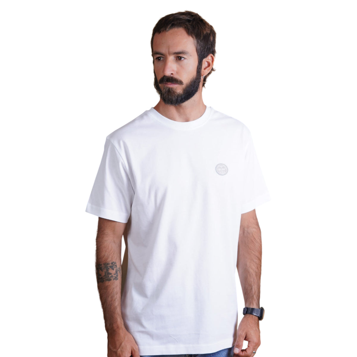Globe brushed t-shirt