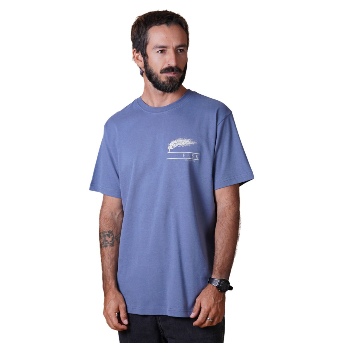 Stærk vind brushed t-shirt