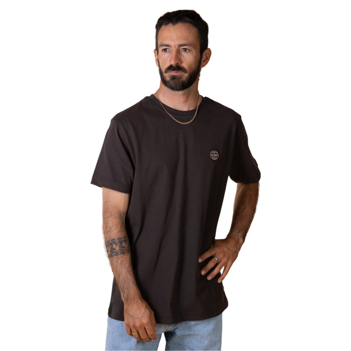 Globe brushed t-shirt