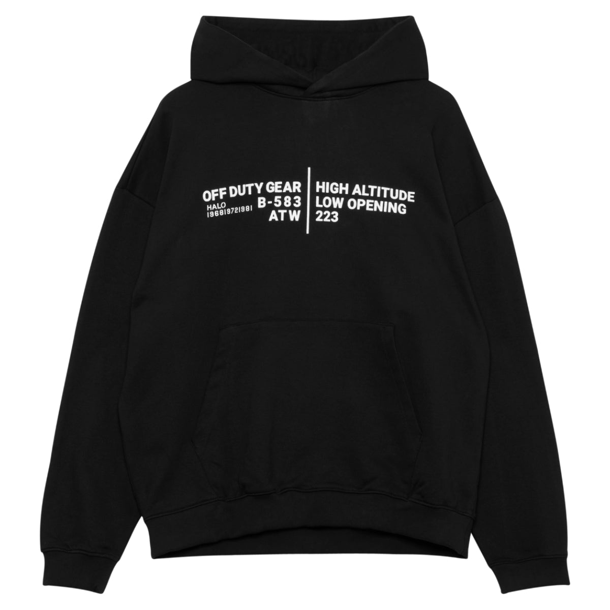 Graphic Boxy Hoodie