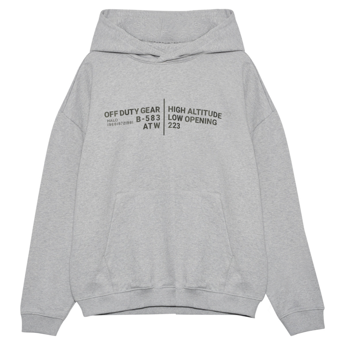 Graphic Boxy Hoodie