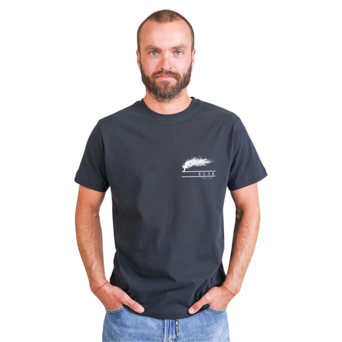 Stærk vind brushed t-shirt