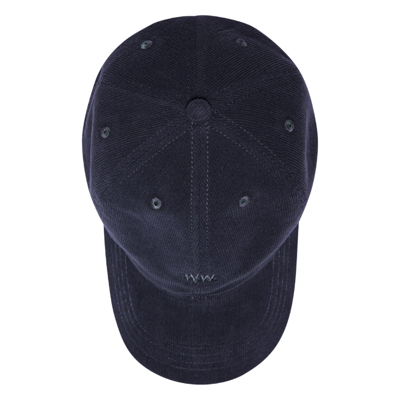 Low profile corduroy cap