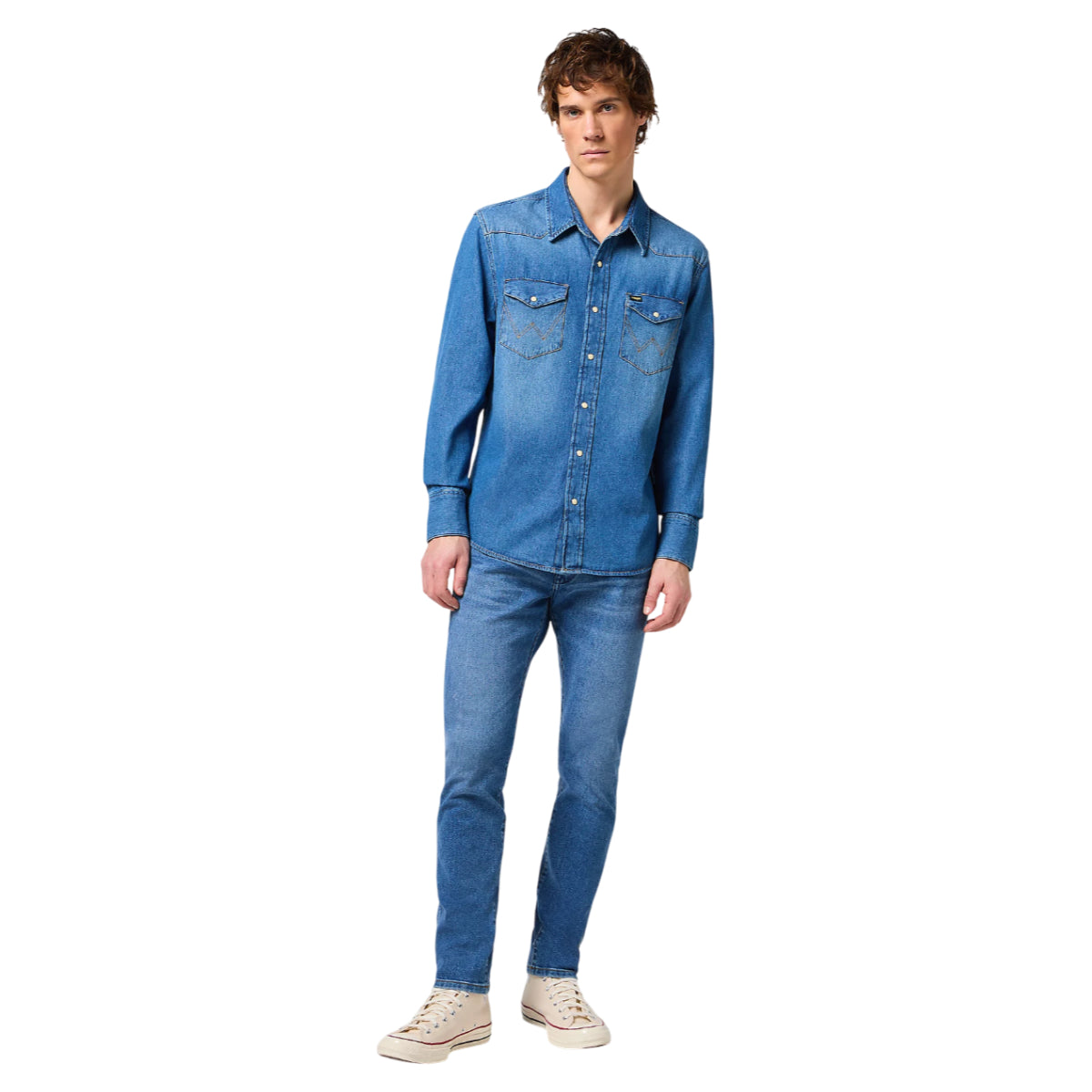 denim skjorte