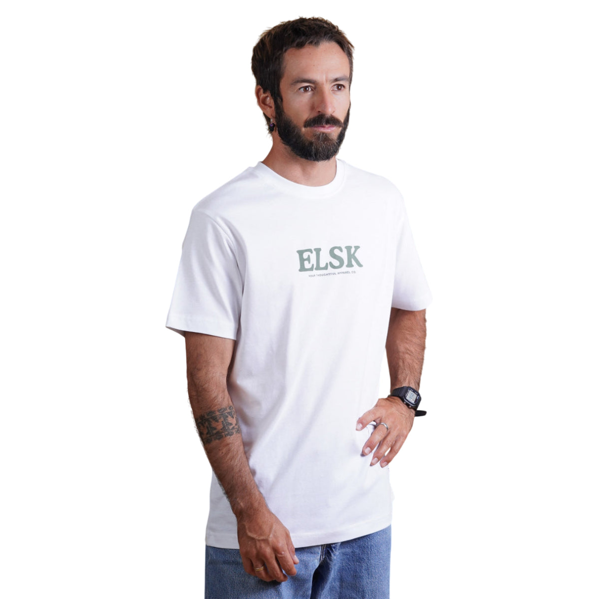 Echo men`s brushed t-shirt