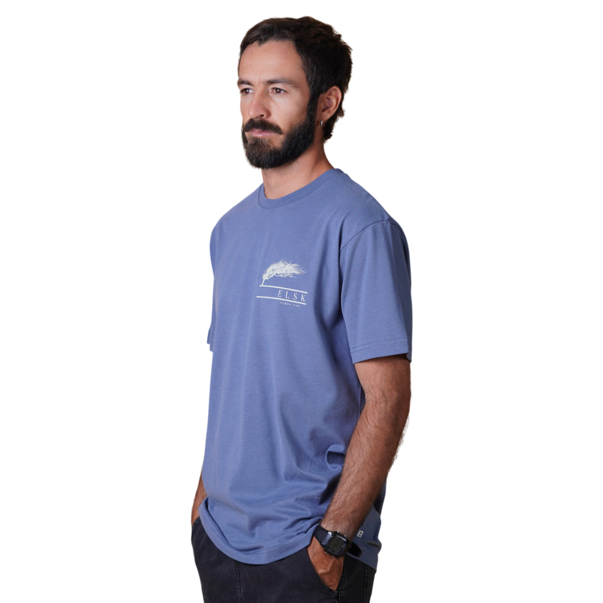 Stærk vind brushed t-shirt