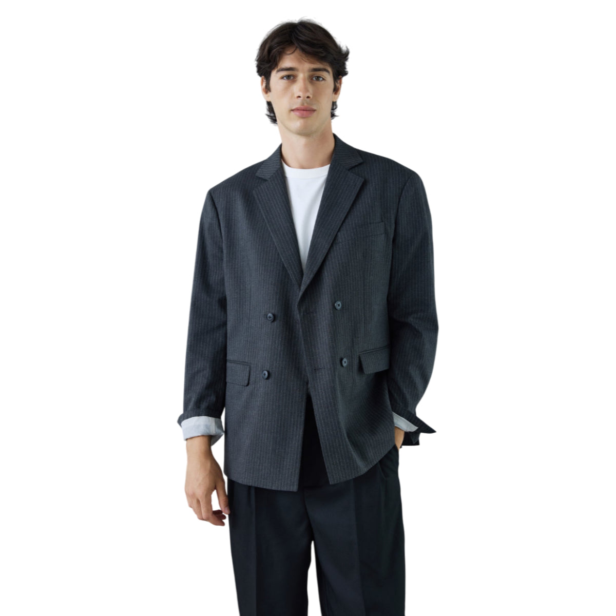 Bruce pinstriped relaxed