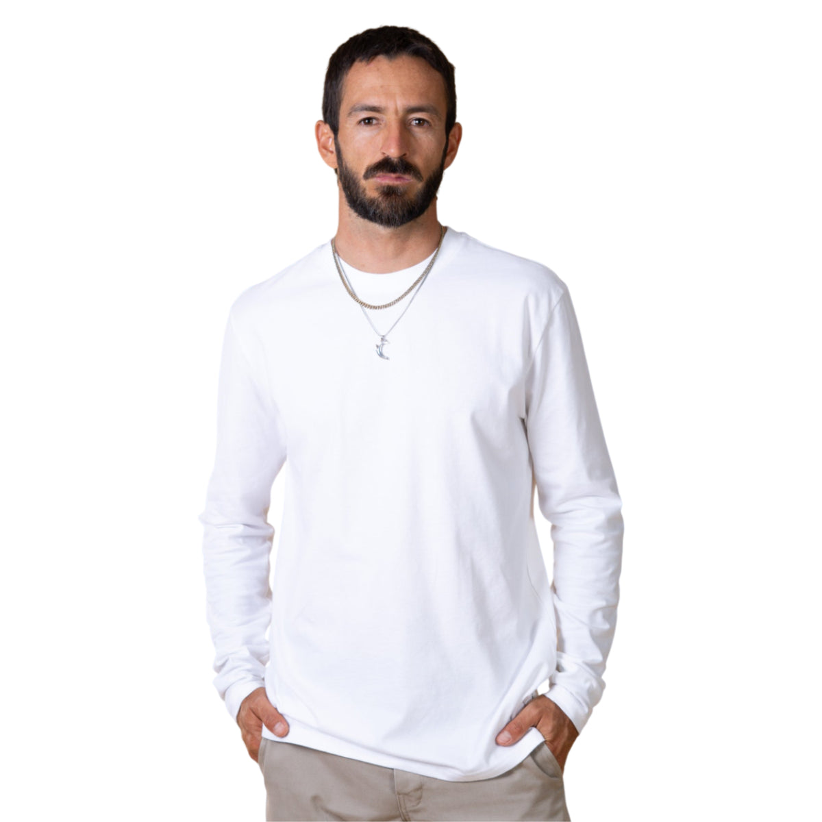 Basic brushed ls t-shirt