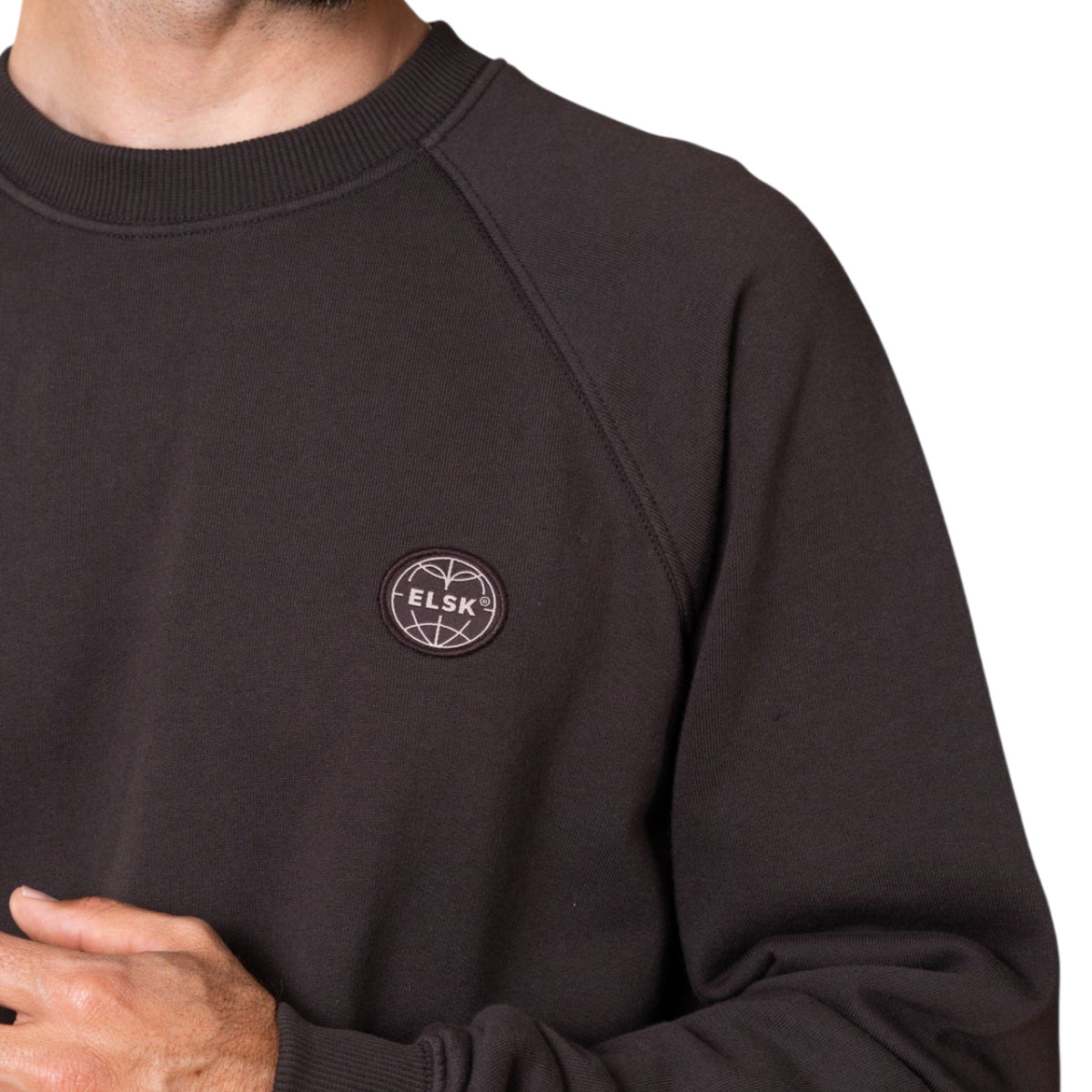 Globe men`s raglan crewneck