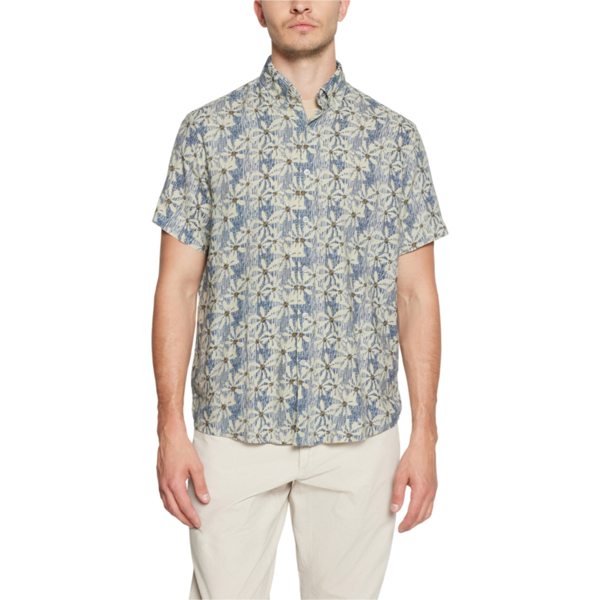 Gus linen/cotton print