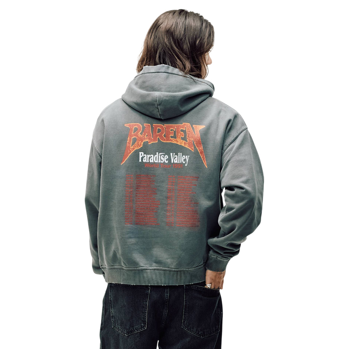World tour oversized hoodie