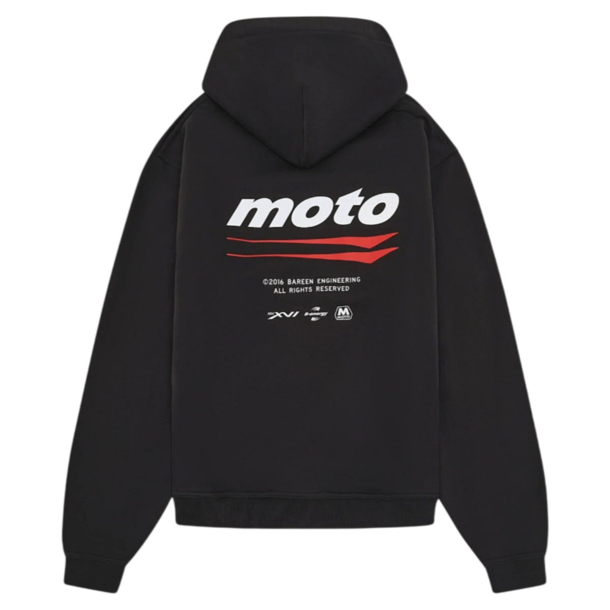 Oversized hoodie - moto