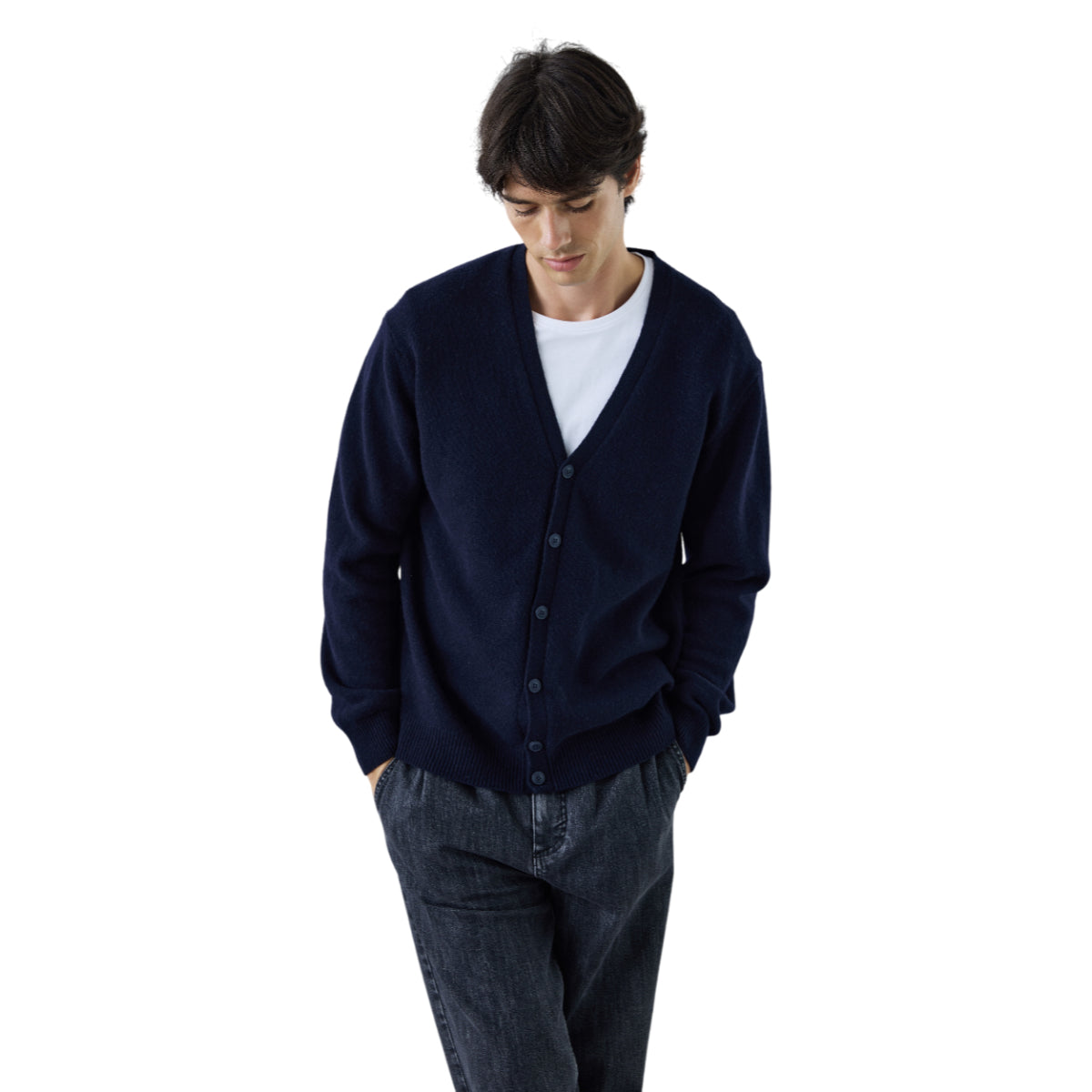 KARL lambswool cardigan