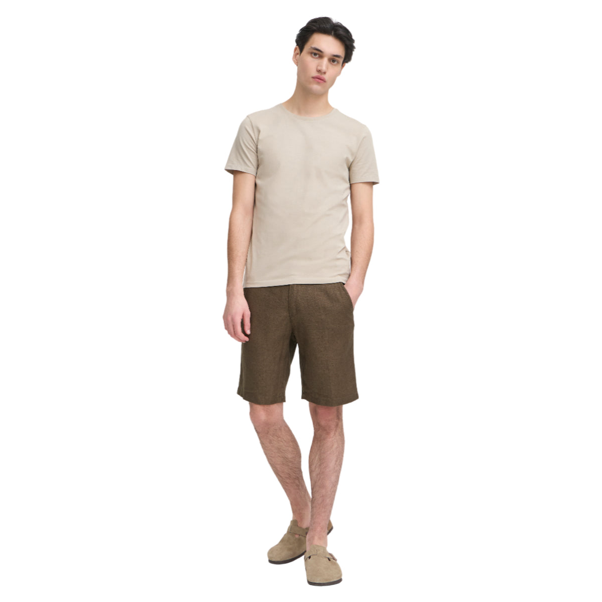 Pandrup 100% linen shorts