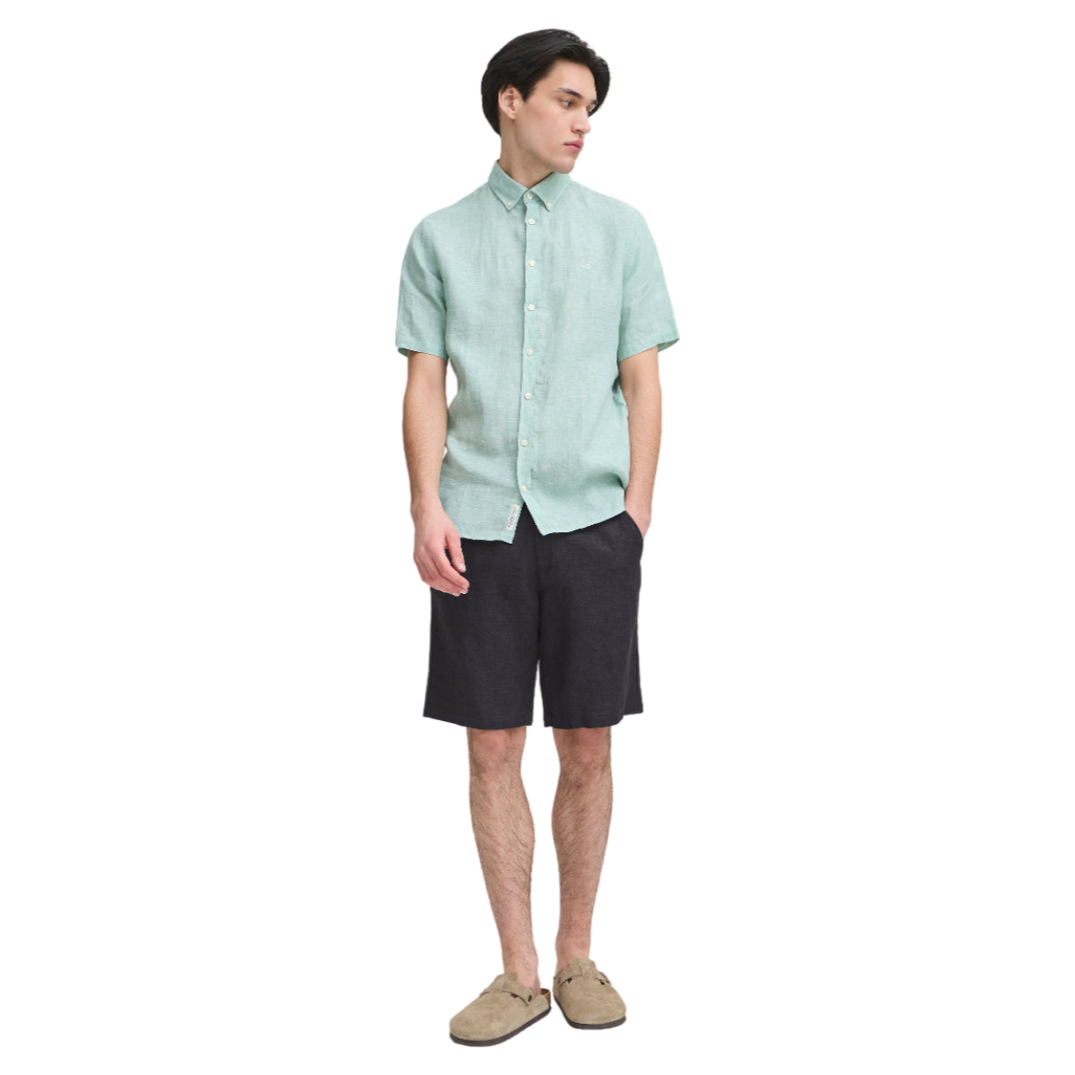 Pandrup 100% linen shorts