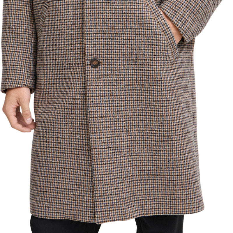 CLAES houndstooth coat