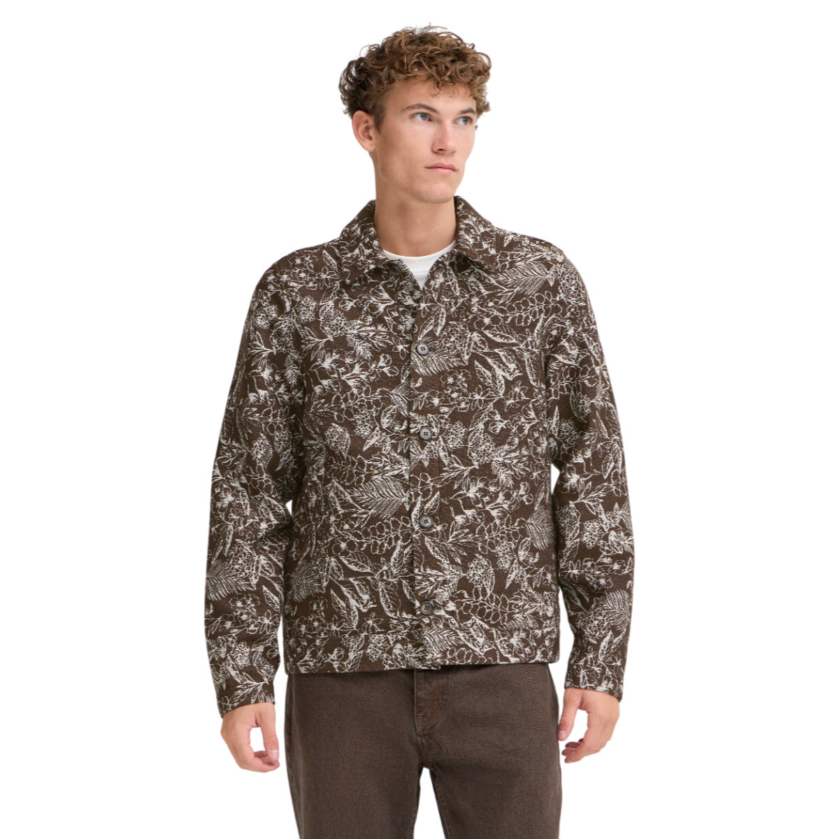 Winding jaqurd jacket