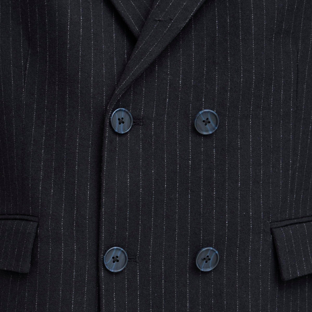 Alby 0240 pinstriped blazer