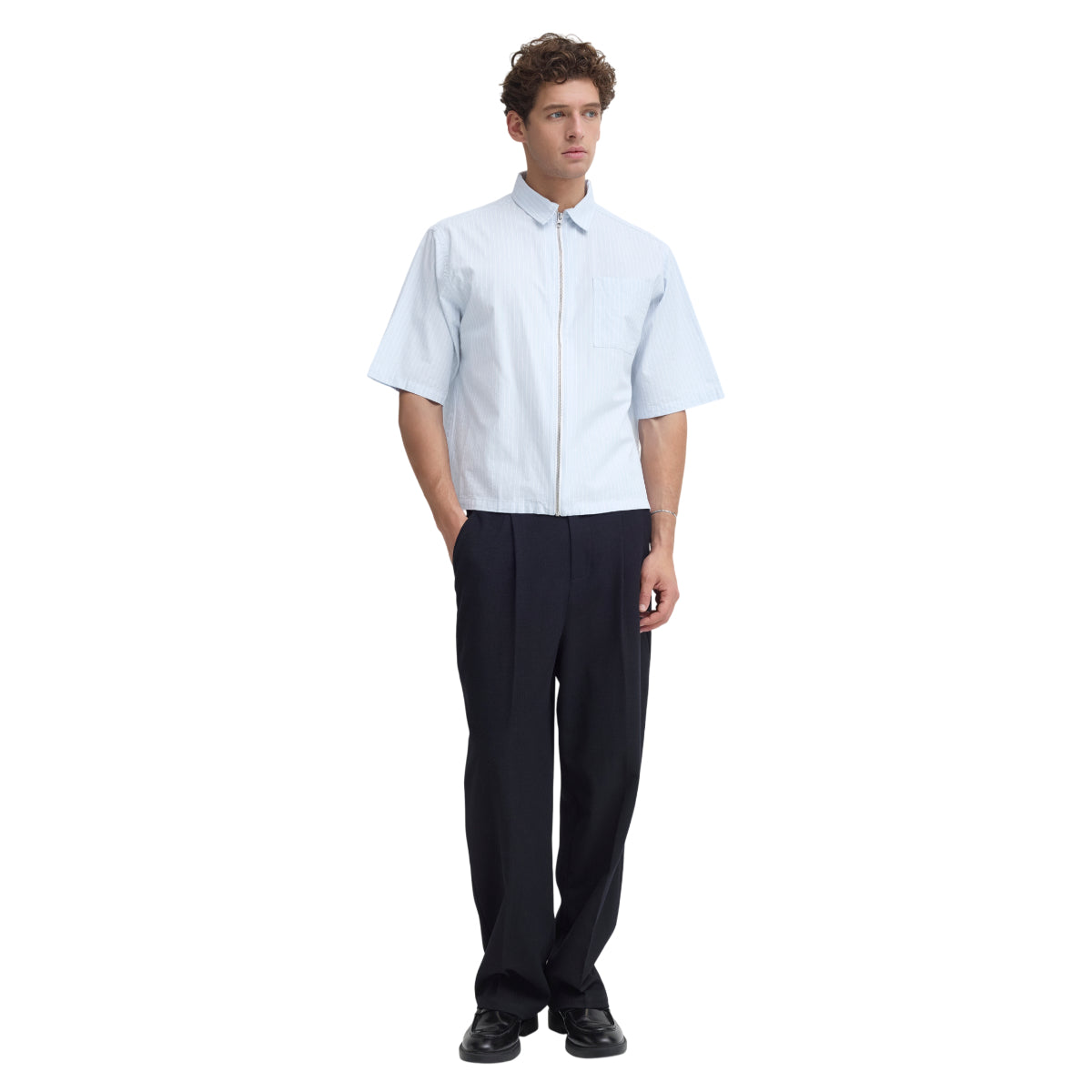 Weslin Striped relaxed shirt