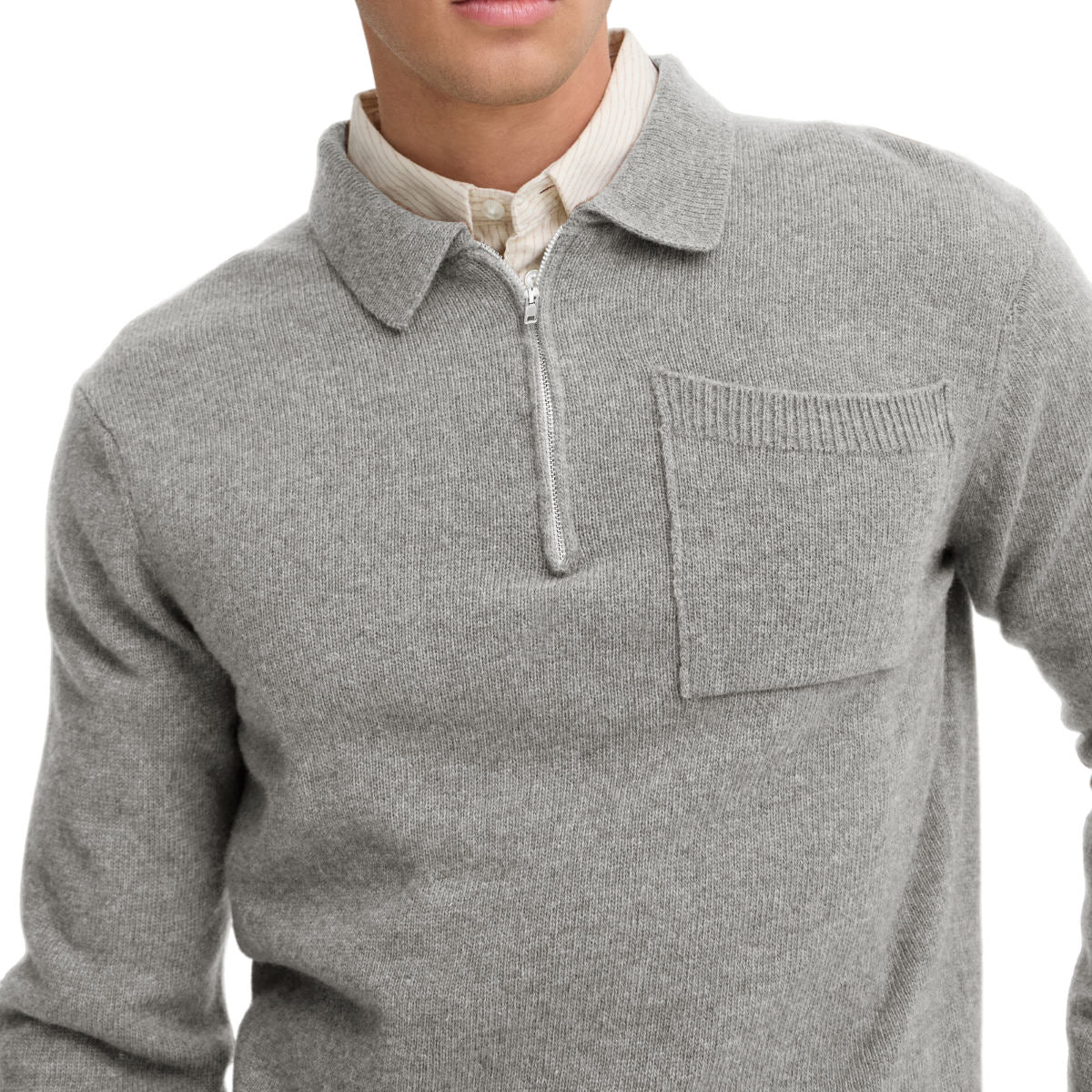 Felipo lambswool polo knit