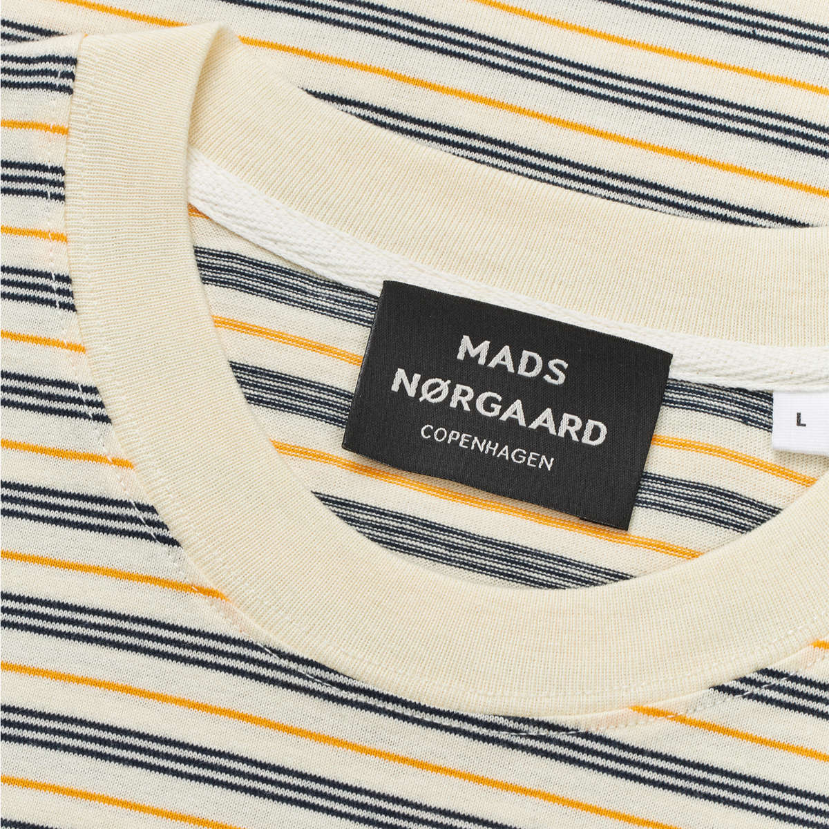 Cotton Jersey stribe frode tee