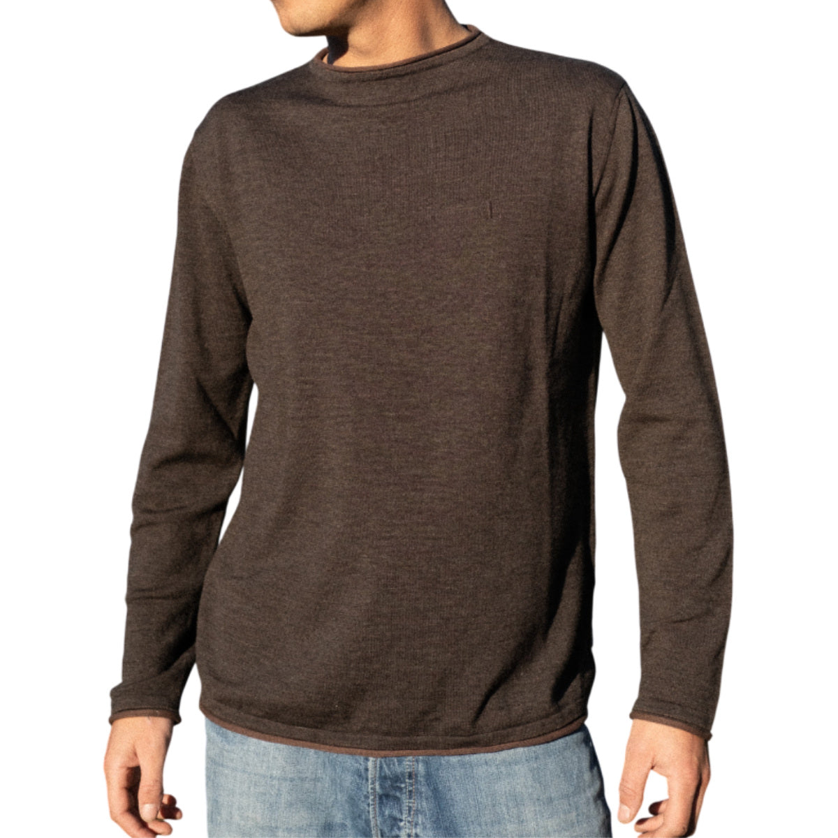 Hybrid men's double knit