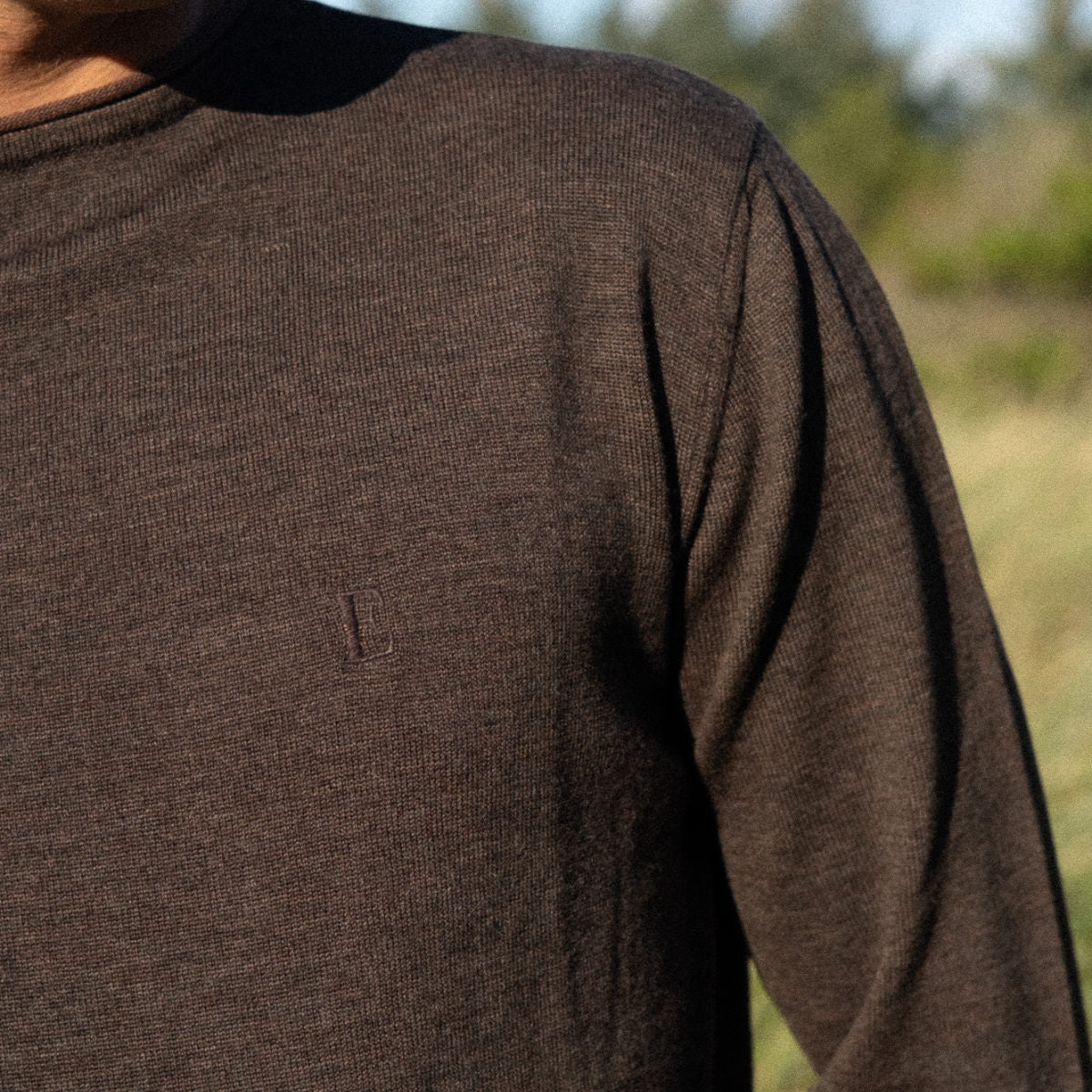 Hybrid men's double knit