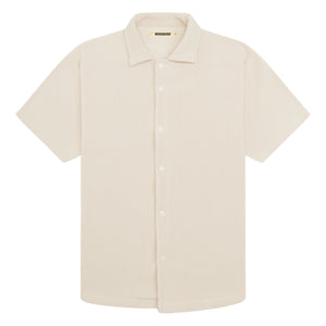 Woodbird WBBanks plisse shirt