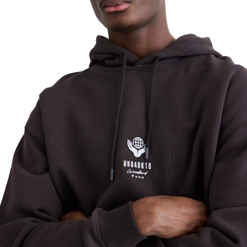 Woodbird WBpope globe hoodie