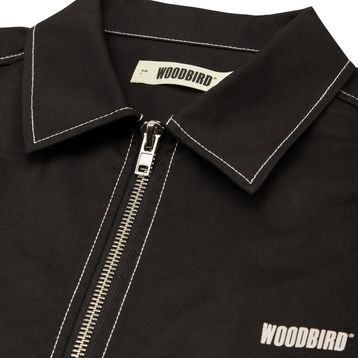 Tuck zip shirt