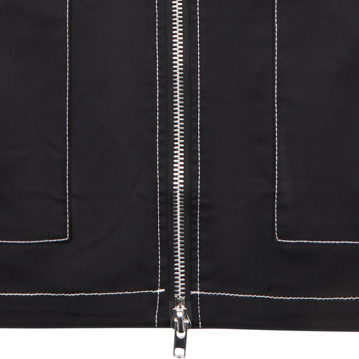 Tuck zip shirt