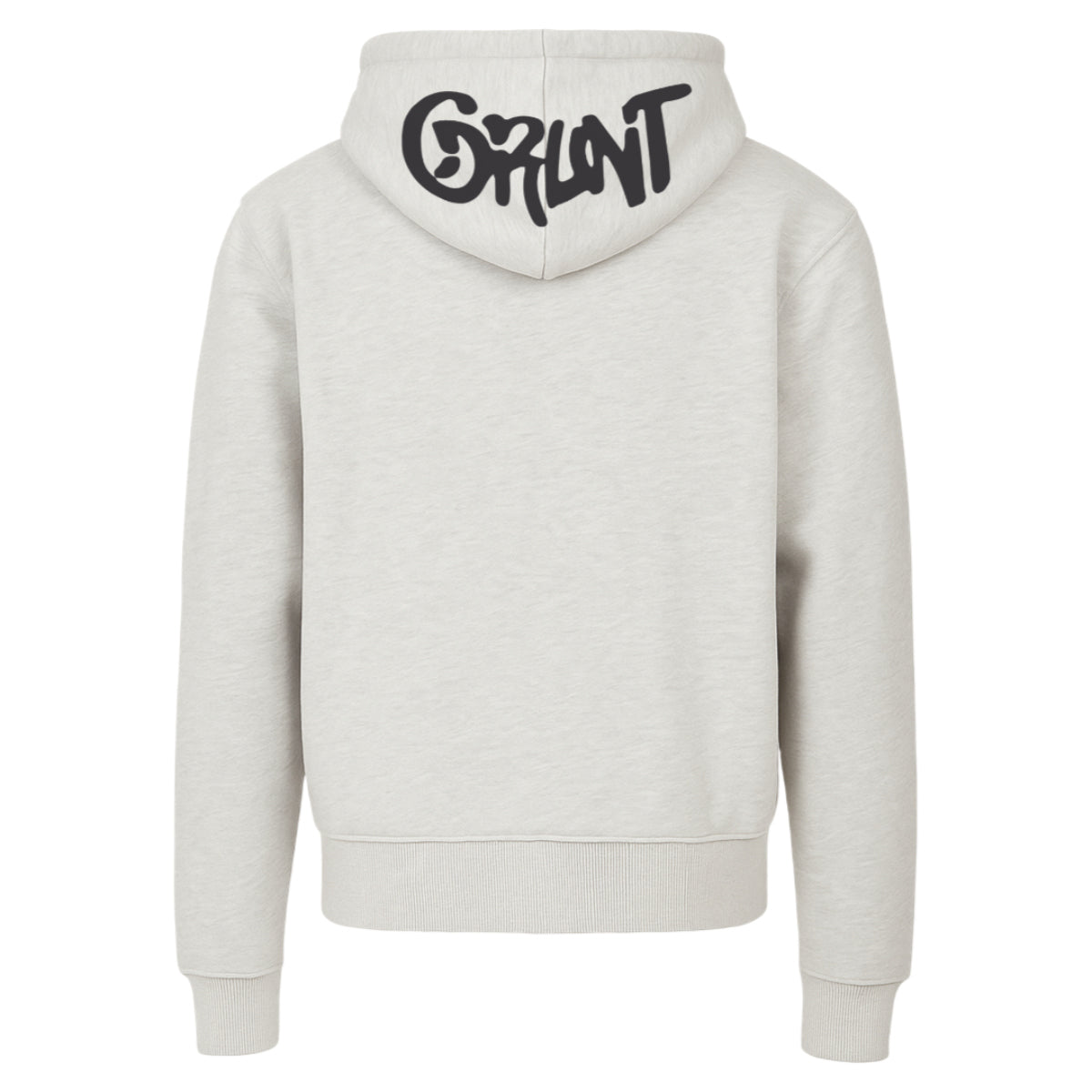 Erik logo zip hood sweat