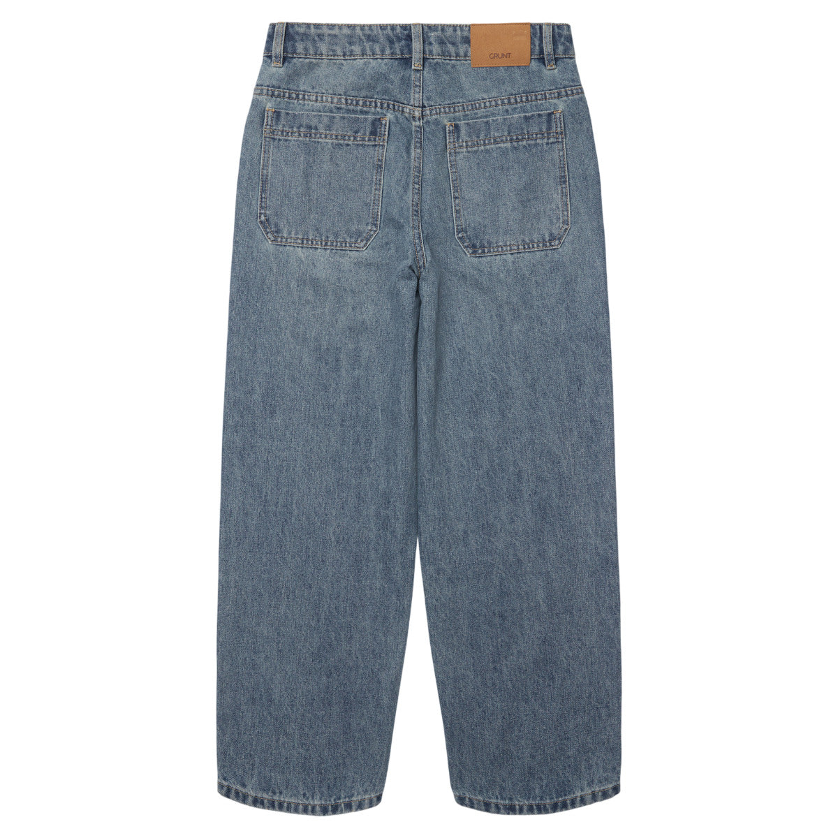 Baggy boi blue wash jeans