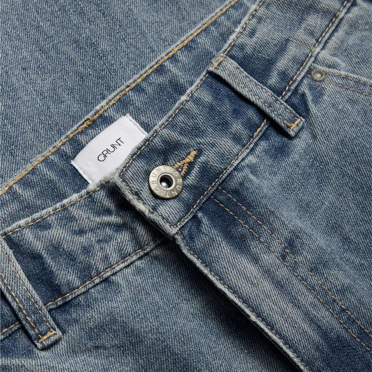 Baggy boi blue wash jeans