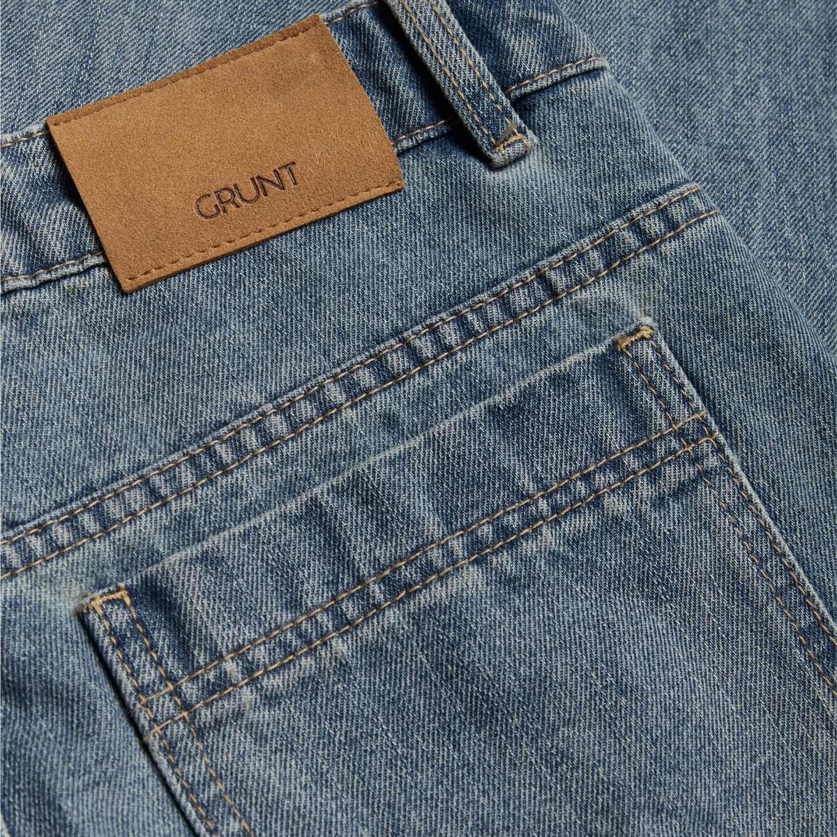 Baggy boi blue wash jeans