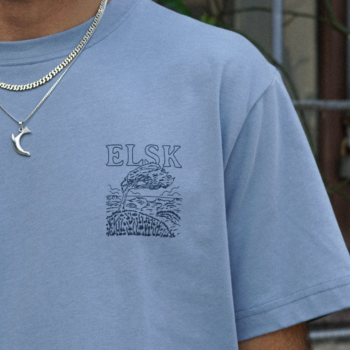 Wind ch men's brushed t-shirt