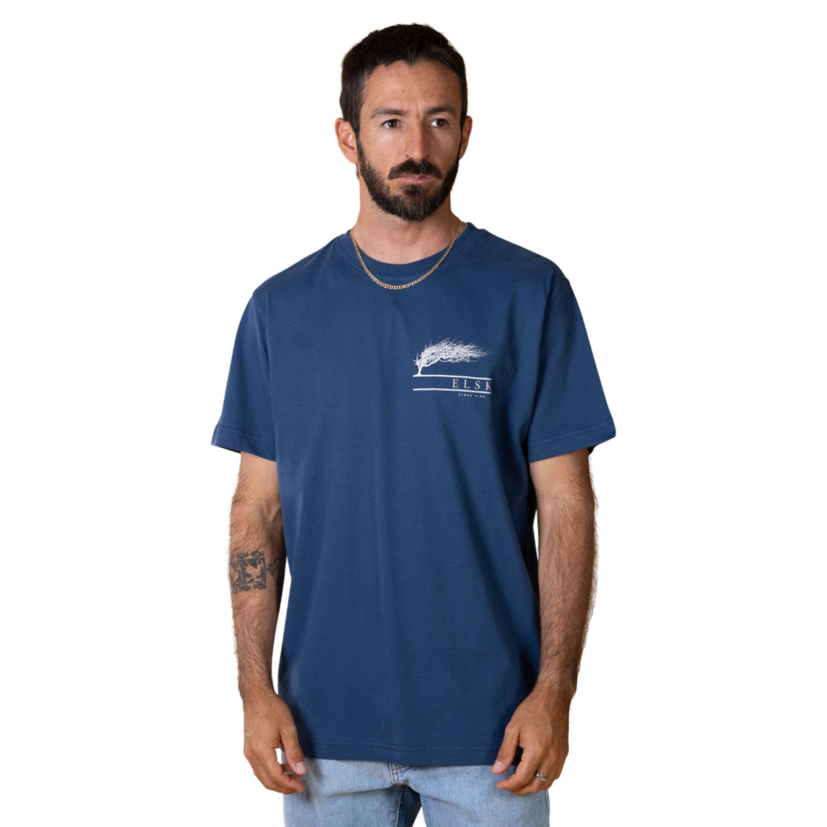 Stærk vind ch men's brushed t-shirt