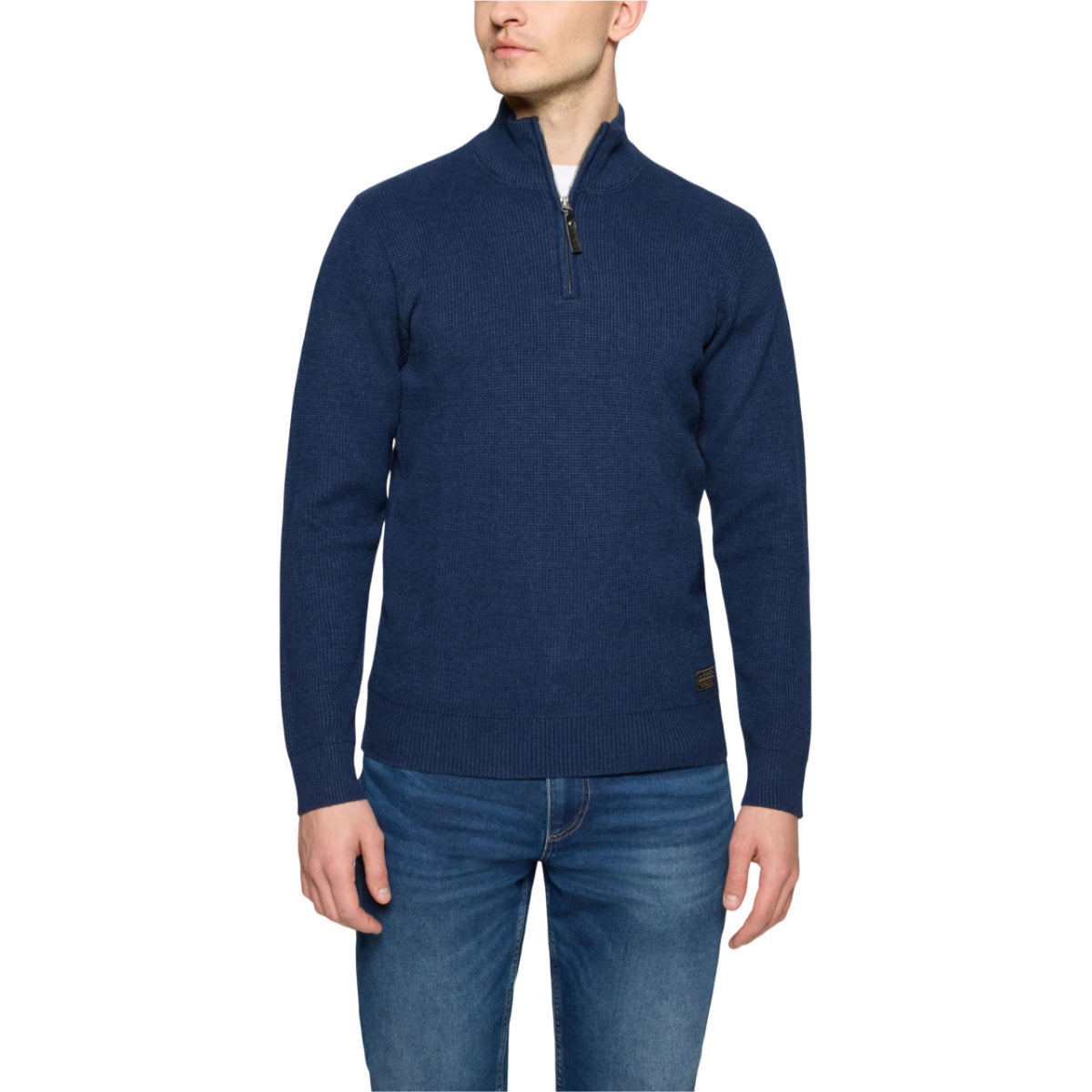 KeanuSi Structure Halfzip