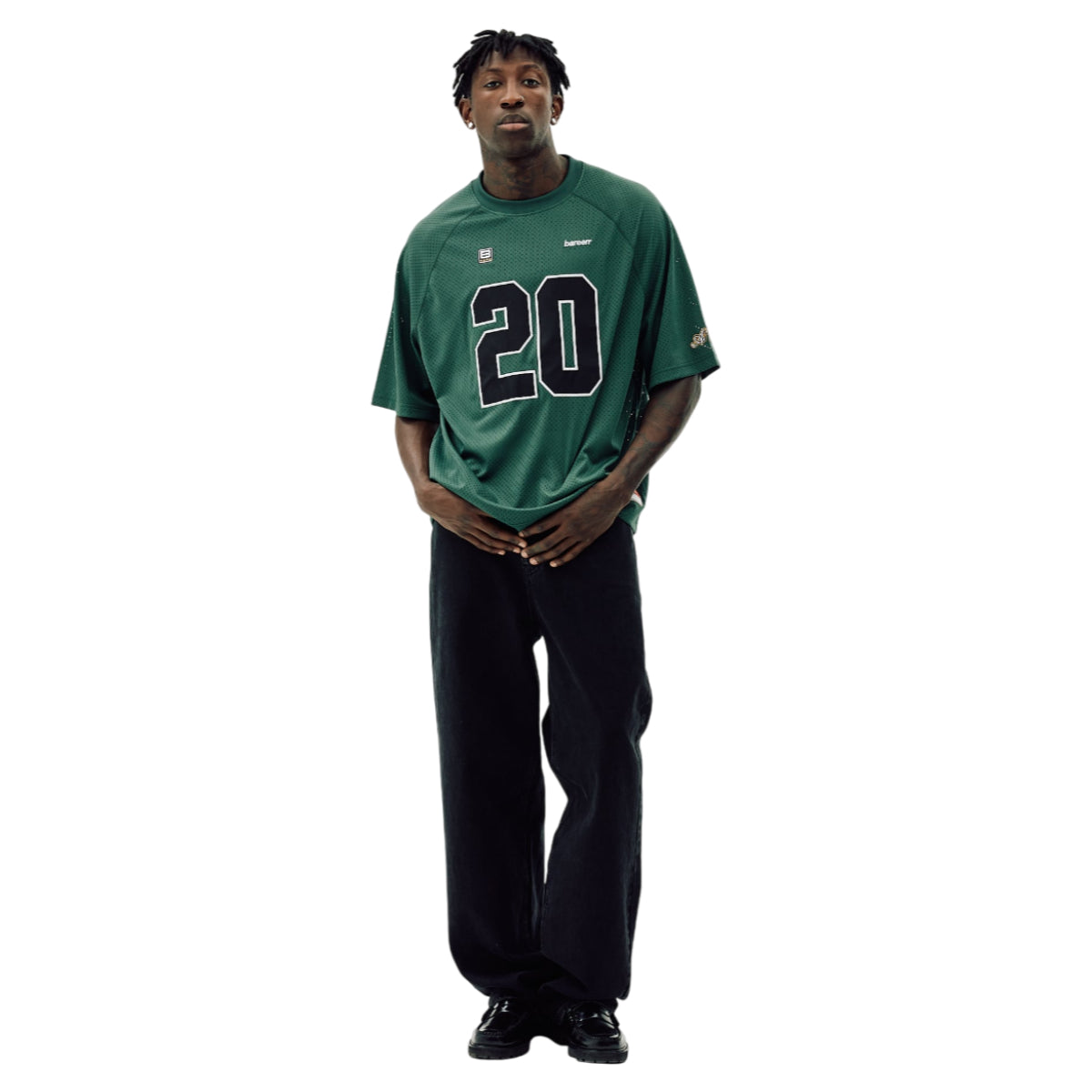 Two-layer oversized t-shirt