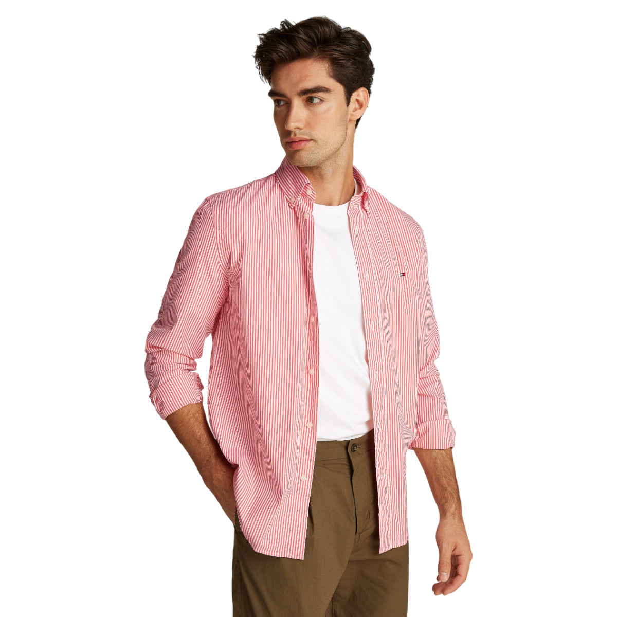 flex poplin shirt
