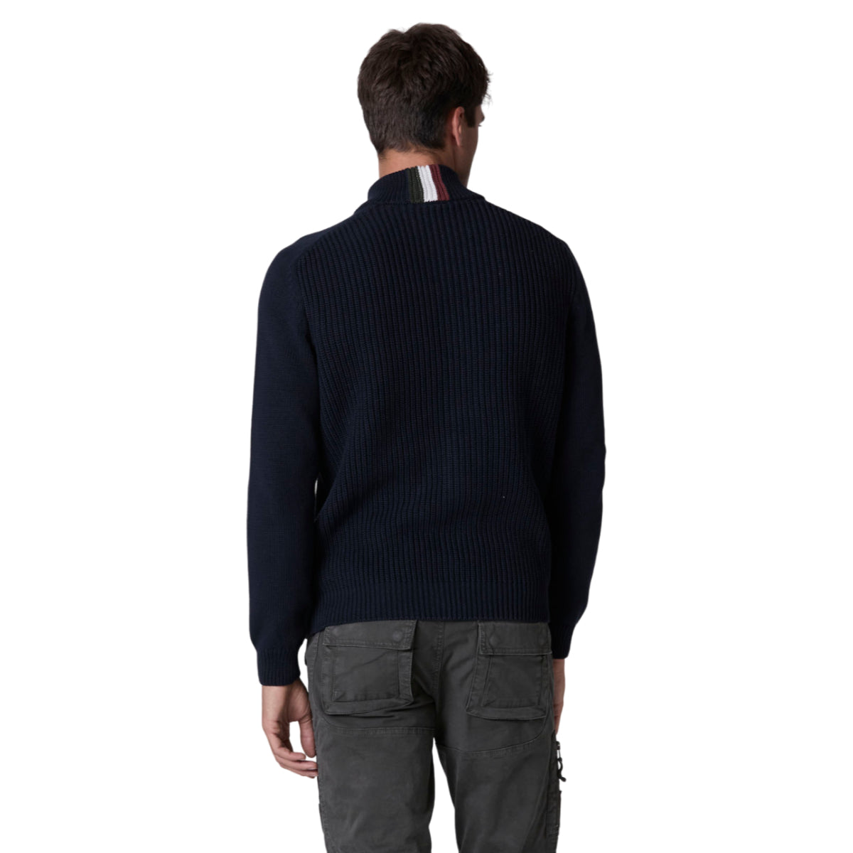 Aeronautica militare Ribbed Cardigan