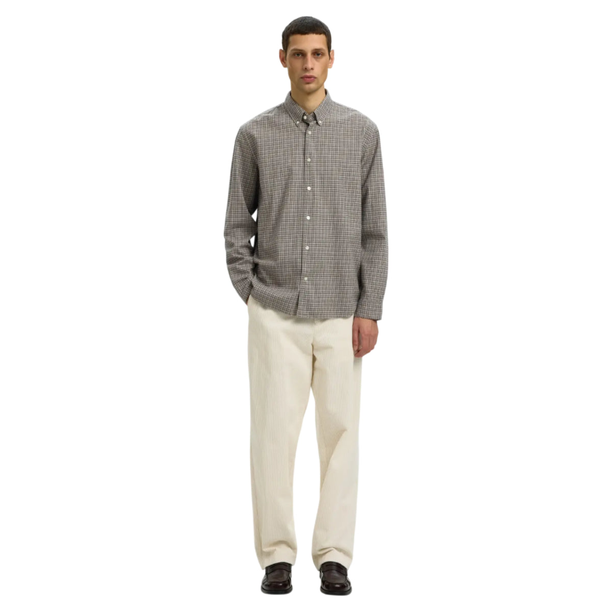 Cole-jay reg melange shirt