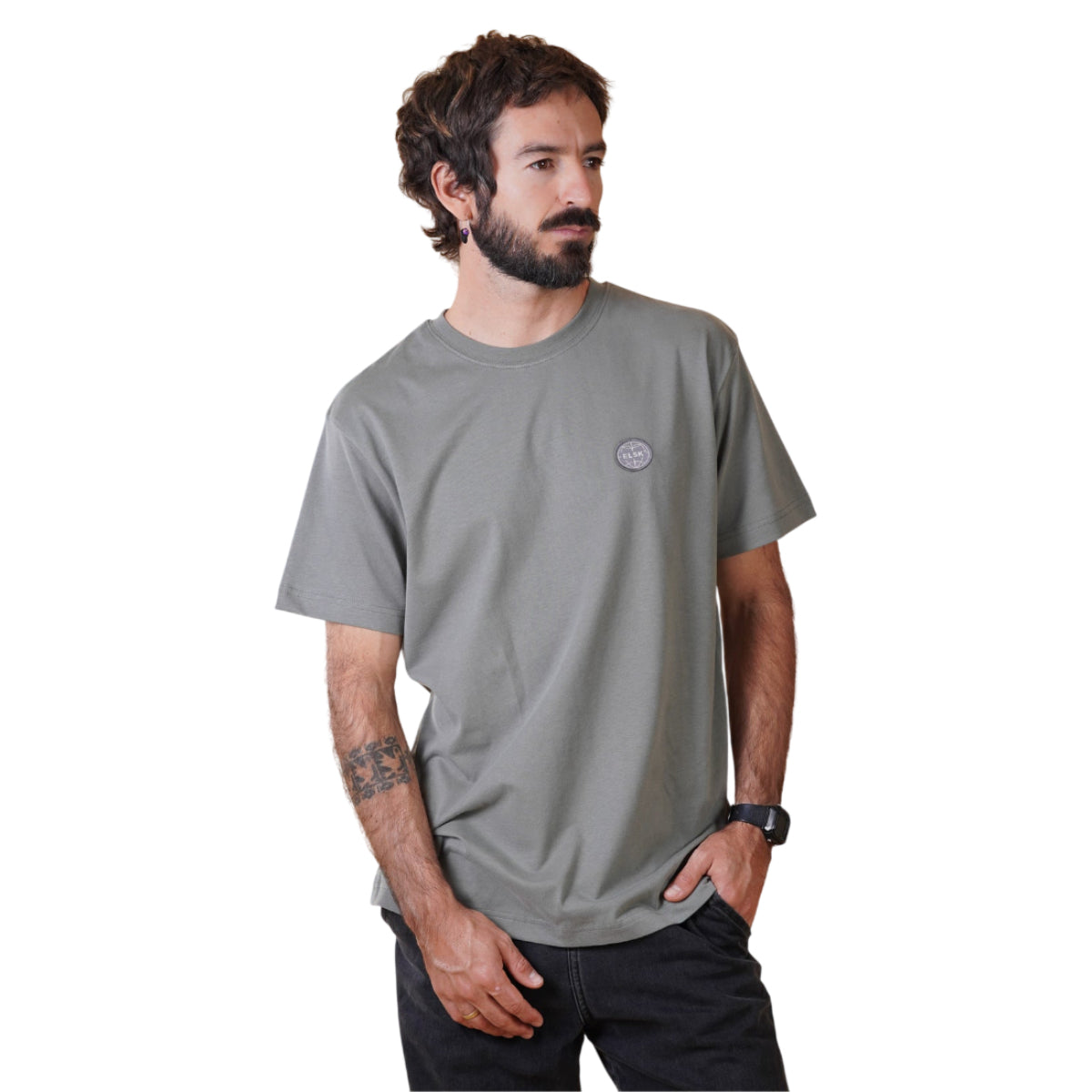 Globe brushed t-shirt