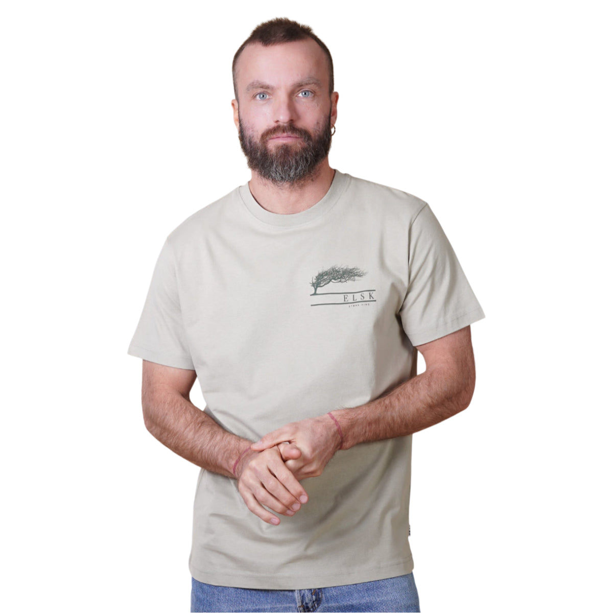 Stræk vind brushed t-shirt