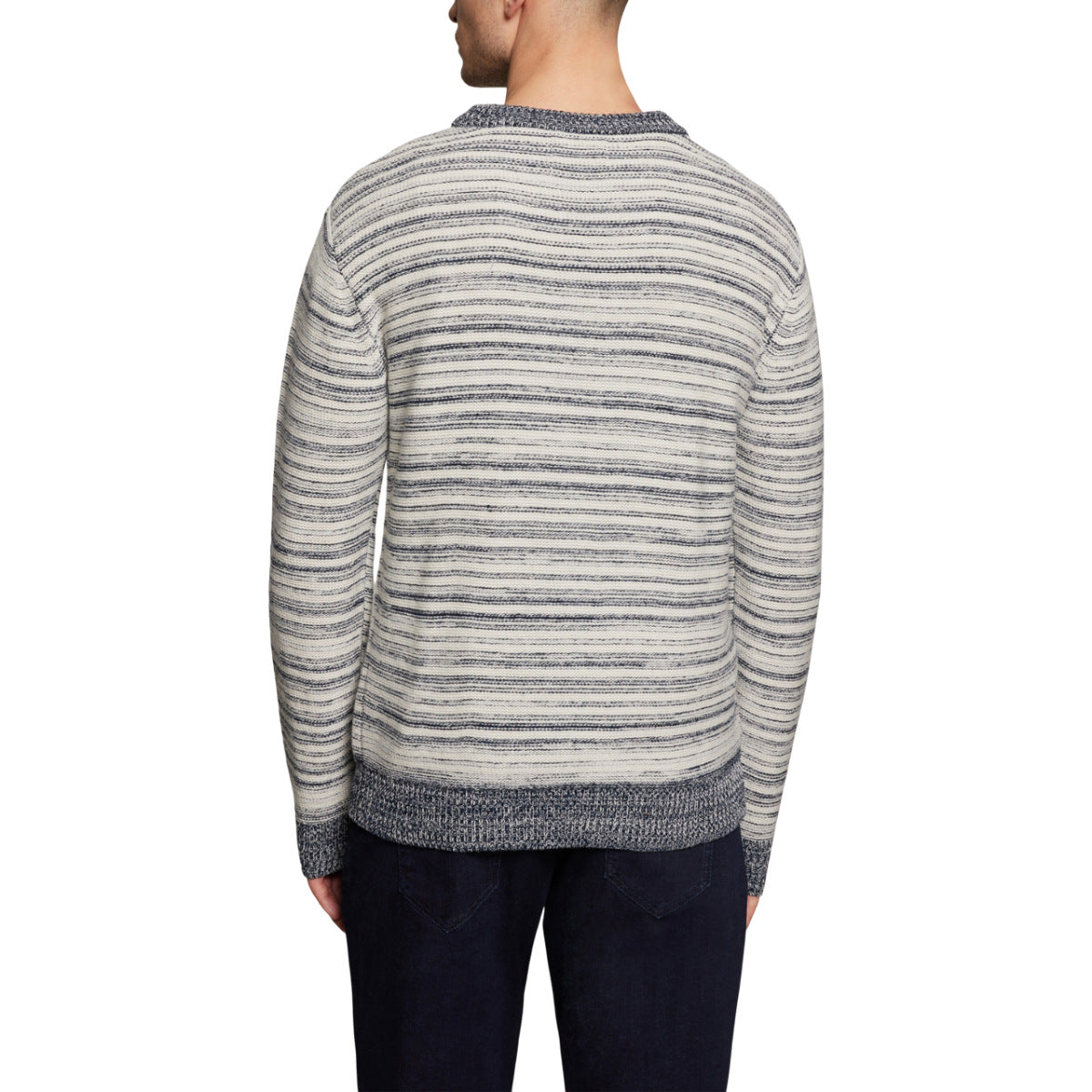 Usher reversed striped knit