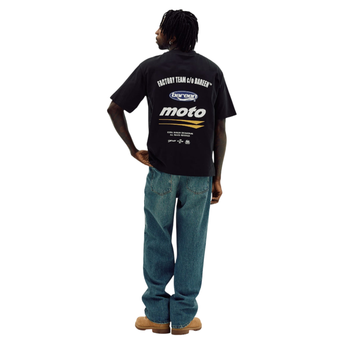 Box fit t-shirt - moto