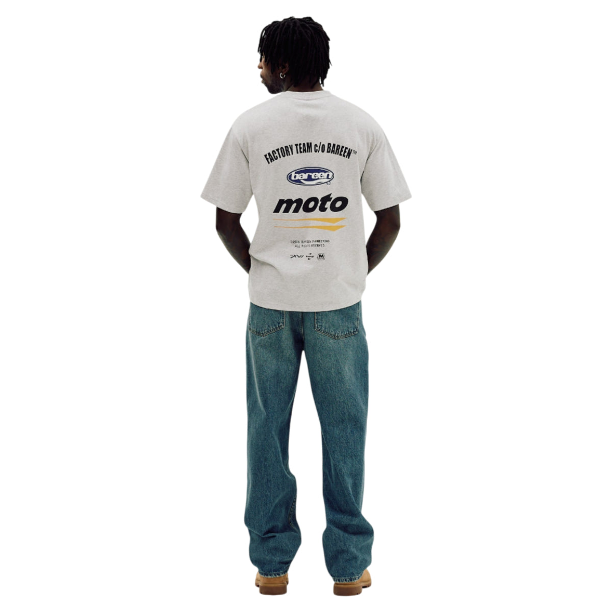 Box fit t-shirt - moto