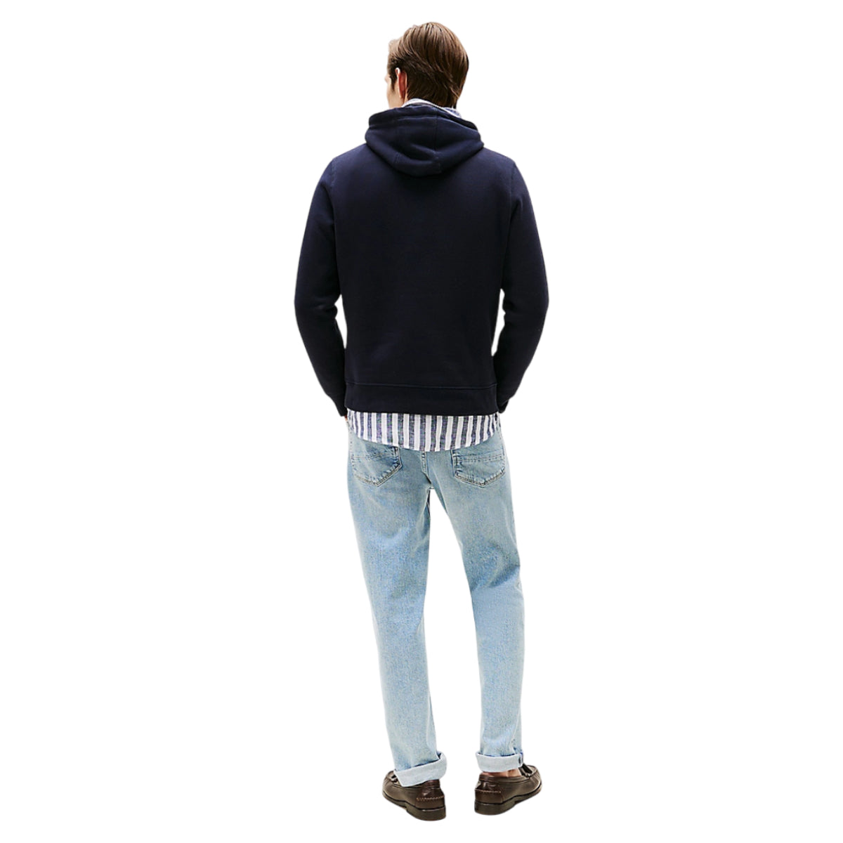 Core tommy logo hood