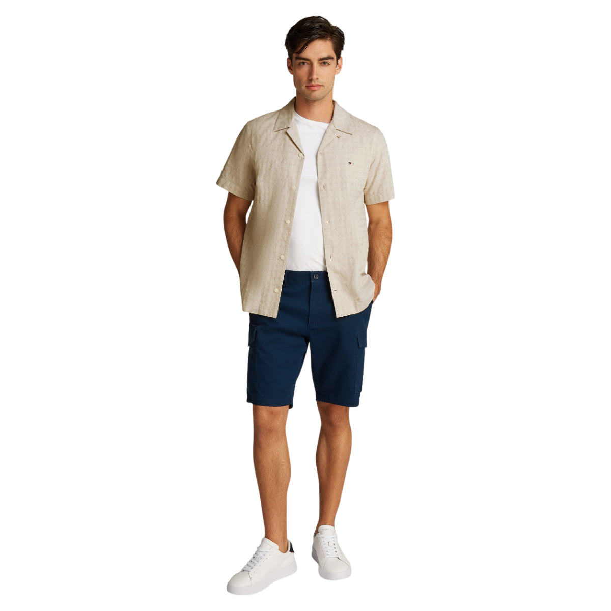 cotton linen dobby